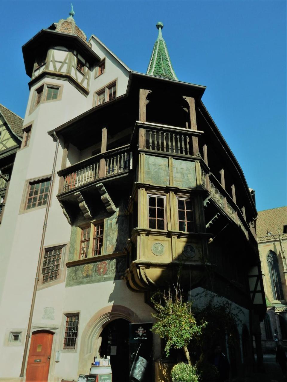 Ferienwohnung Au Coup De Coeur Colmar Exterior foto
